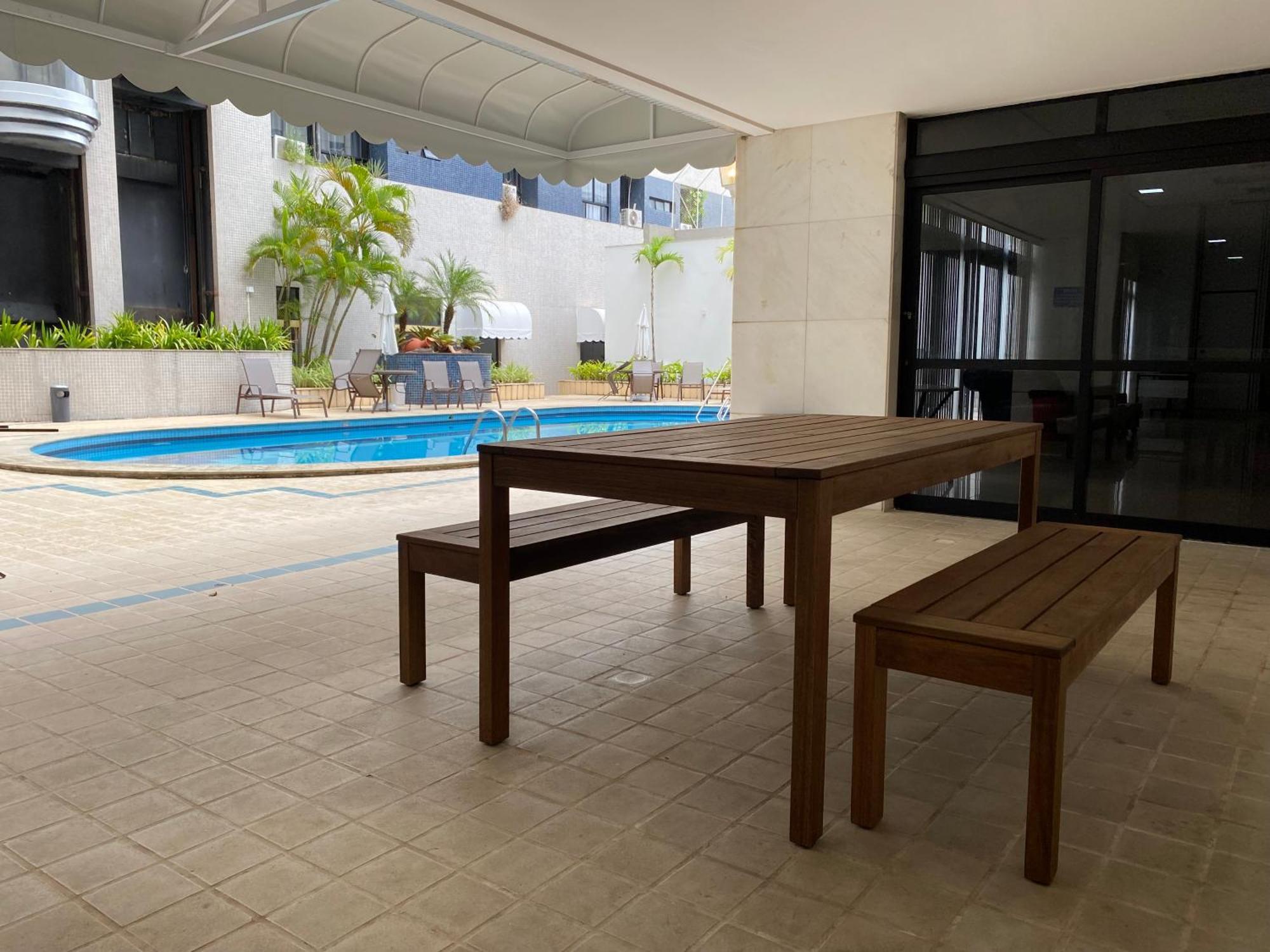 The Plaza Residence Service Salvador Bagian luar foto